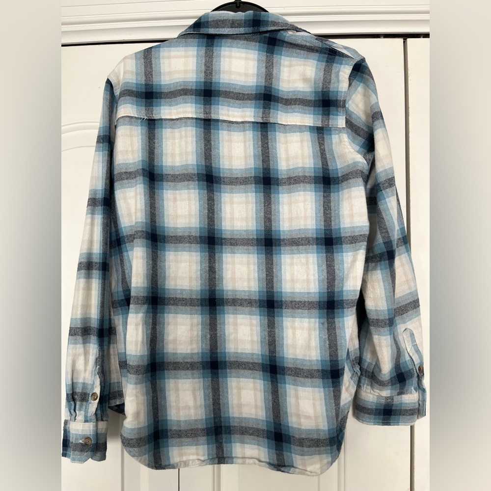 Blue Target Flannel - Picture 3 of 3